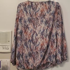 Willi Smith Multi colored blouse